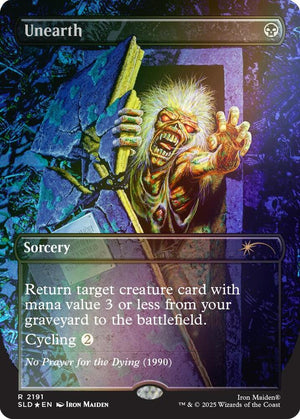 Unearth (Rainbow Foil) (2191) [Secret Lair Drop]