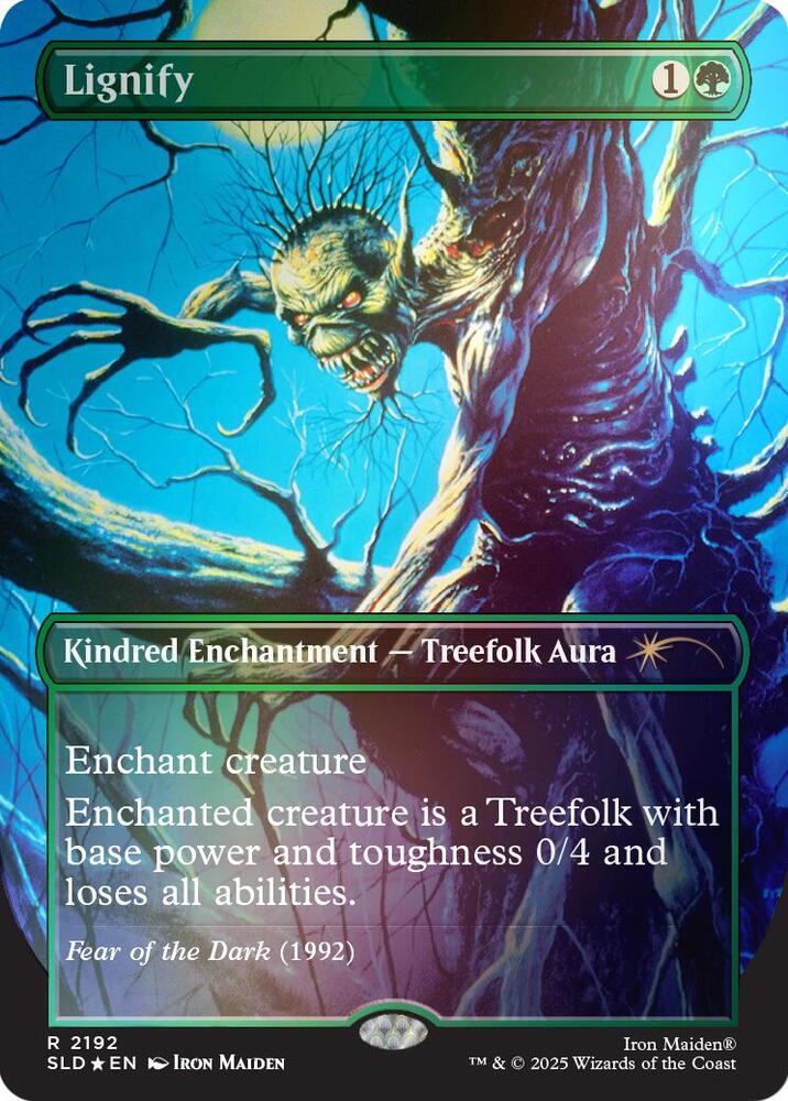 Lignify (2192) (Rainbow Foil) [Secret Lair Drop]