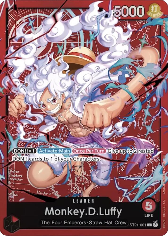 Monkey.D.Luffy - ST21-001 (Luffy Deck) [Learn Together Deck Set]