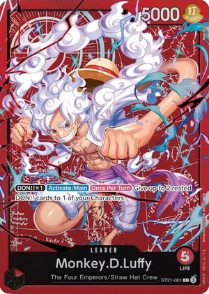 Monkey.D.Luffy - ST21-001 (Luffy Deck) [Learn Together Deck Set]
