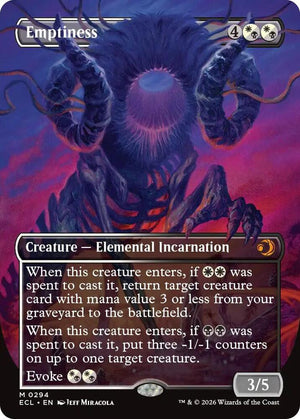 Emptiness (Borderless) (294) [Lorwyn Eclipsed]