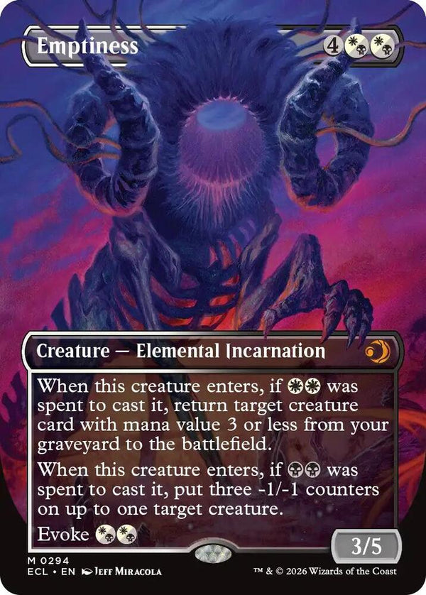 Emptiness (Borderless) (294) [Lorwyn Eclipsed]