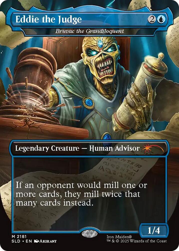 Eddie the Judge - Bruvac the Grandiloquent (2181) [Secret Lair Drop]