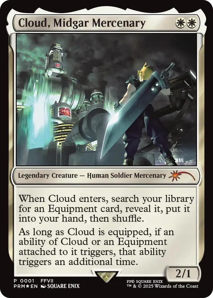 Cloud, Midgar Mercenary (1) [Unique and Miscellaneous Promos]