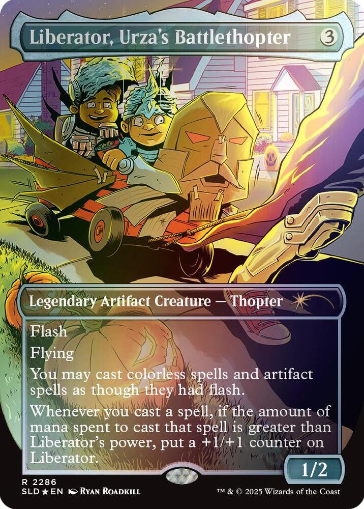Liberator, Urza's Battlethopter (Rainbow Foil) (2286) [Secret Lair Drop]