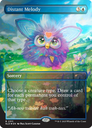 Distant Melody (2311) (Rainbow Foil) [Secret Lair Drop]