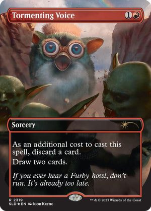Tormenting Voice (Rainbow Foil) (2319) [Secret Lair Drop]