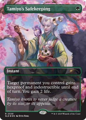 Tamiyo's Safekeeping (Rainbow Foil) (2320) [Secret Lair Drop]