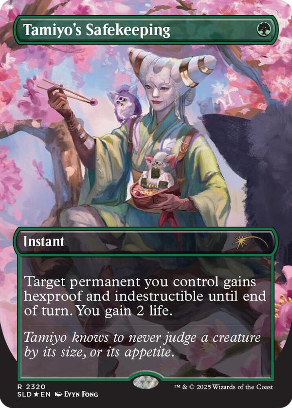 Tamiyo's Safekeeping (Rainbow Foil) (2320) [Secret Lair Drop]
