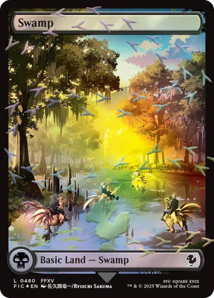 Swamp (Chocobo Track Foil) (480) [Final Fantasy Commander]