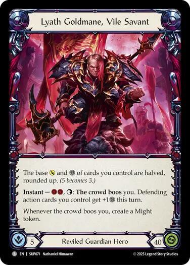 Lyath Goldmane, Vile Savant // Lyath Goldmane (SUP071//SUP072) [Super Slam]