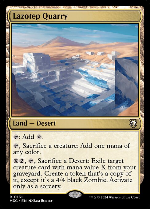 Lazotep Quarry (131) [Modern Horizons 3 Commander]
