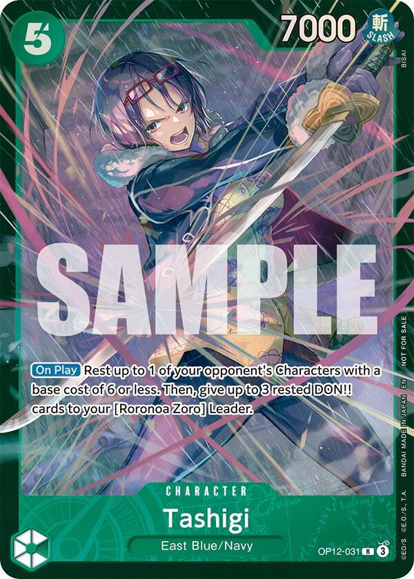 Tashigi (Store Treasure Cup 2025) (OP12-031) [One Piece Promotion Cards]