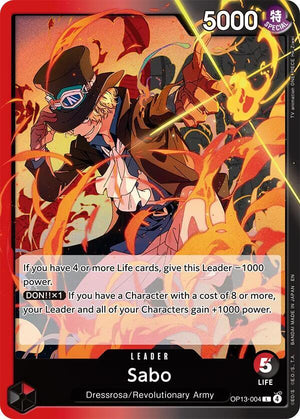 Sabo (004) (OP13-004) [Carrying On His Will]