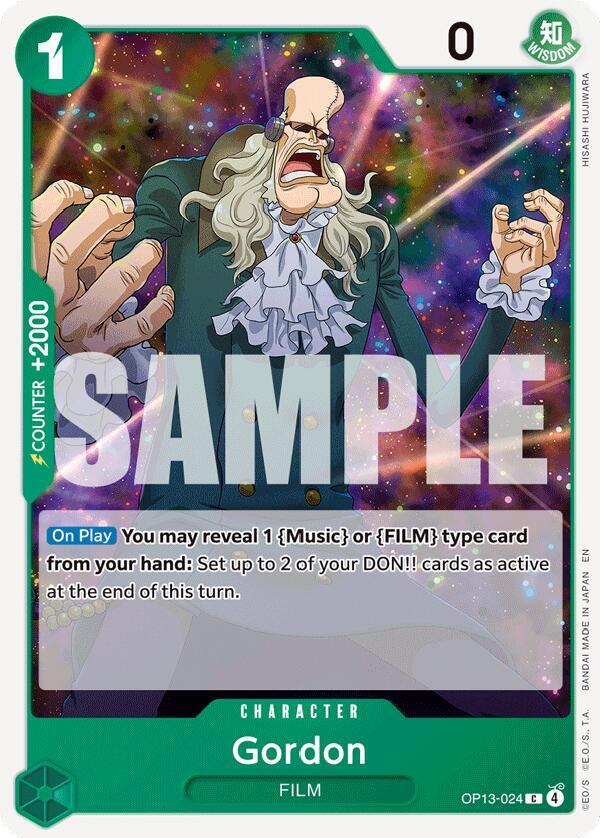 Gordon (OP13-024) [Carrying On His Will]