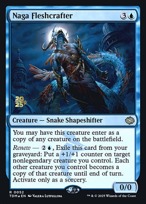 Naga Fleshcrafter (52s) [Tarkir: Dragonstorm Promos]