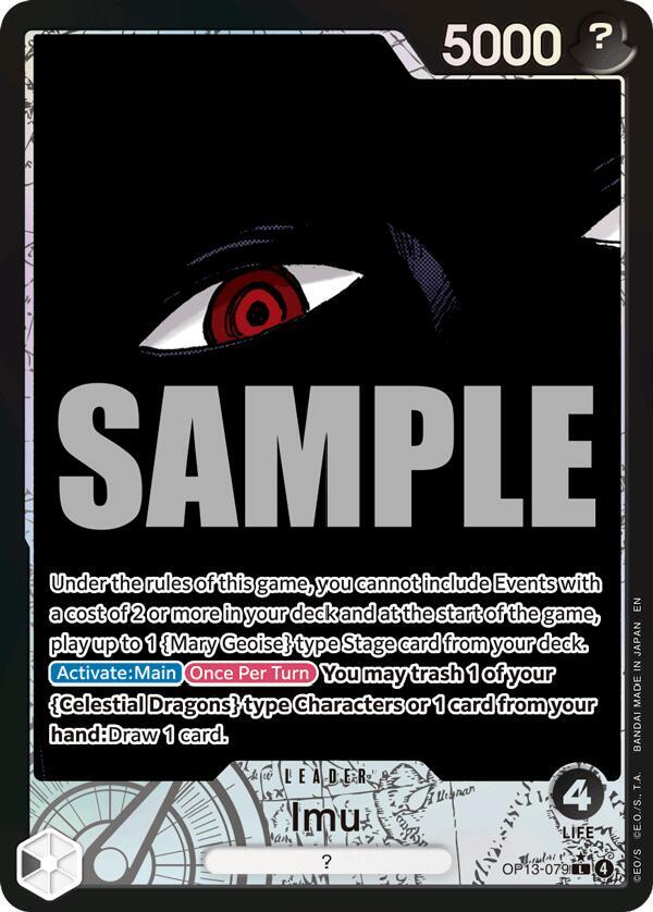 Imu (Alternate Art) (OP13-079) [Carrying On His Will]