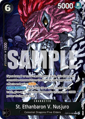 St. Ethanbaron V. Nusjuro (Alternate Art) (OP13-080) [Carrying On His Will]