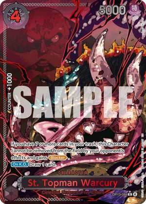 St. Topman Warcury (Parallel) (OP13-089) [Carrying On His Will]