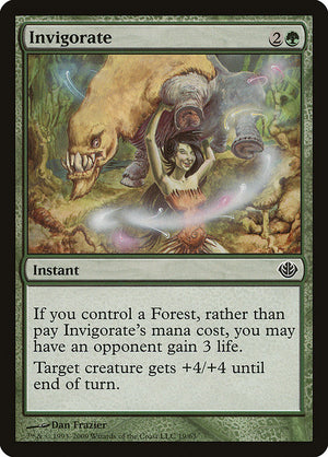 Invigorate (19) [Duel Decks: Garruk vs. Liliana]