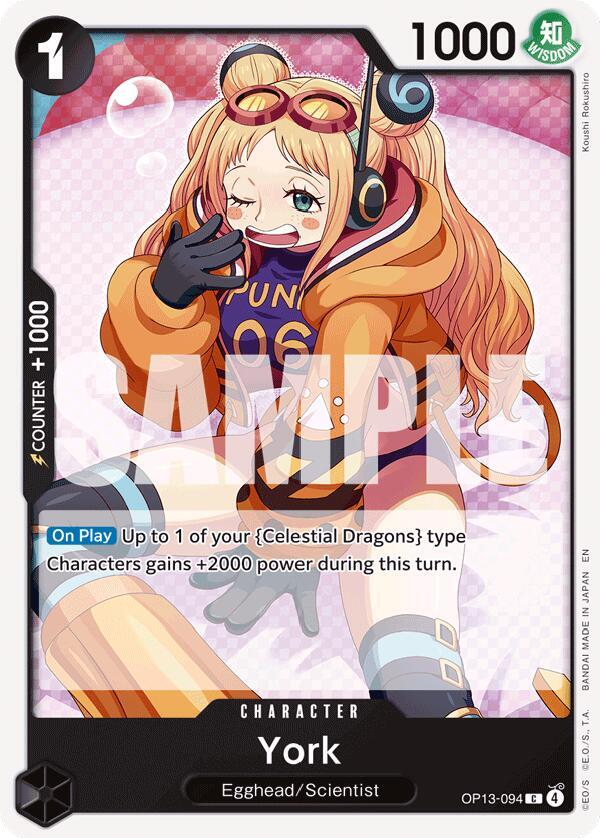 York (OP13-094) [Carrying On His Will]