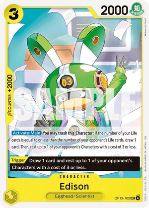 Edison (OP13-102) [Carrying On His Will]