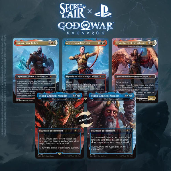 Secret Lair x God of War Norse Non Foil Edition