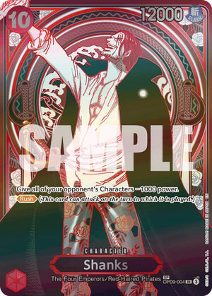 Shanks - OP09-004 (SP) (Silver) [Carrying On His Will]