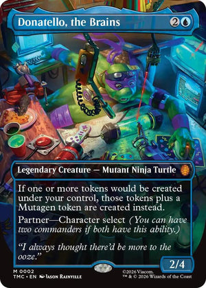 Donatello, the Brains (Borderless) (2) [Teenage Mutant Ninja Turtles Commander]