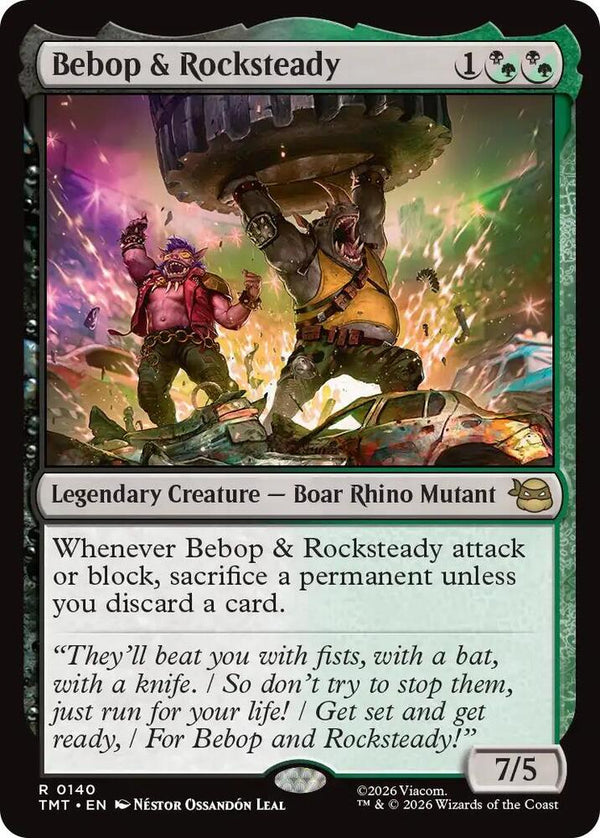 Bebop & Rocksteady (140) [Teenage Mutant Ninja Turtles]