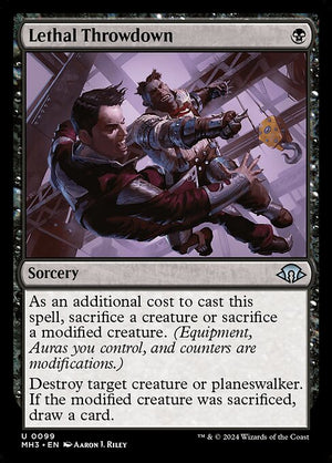 Lethal Throwdown (99) [Modern Horizons 3]