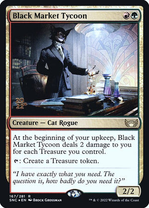 Black Market Tycoon (167s) [Streets of New Capenna Promos]