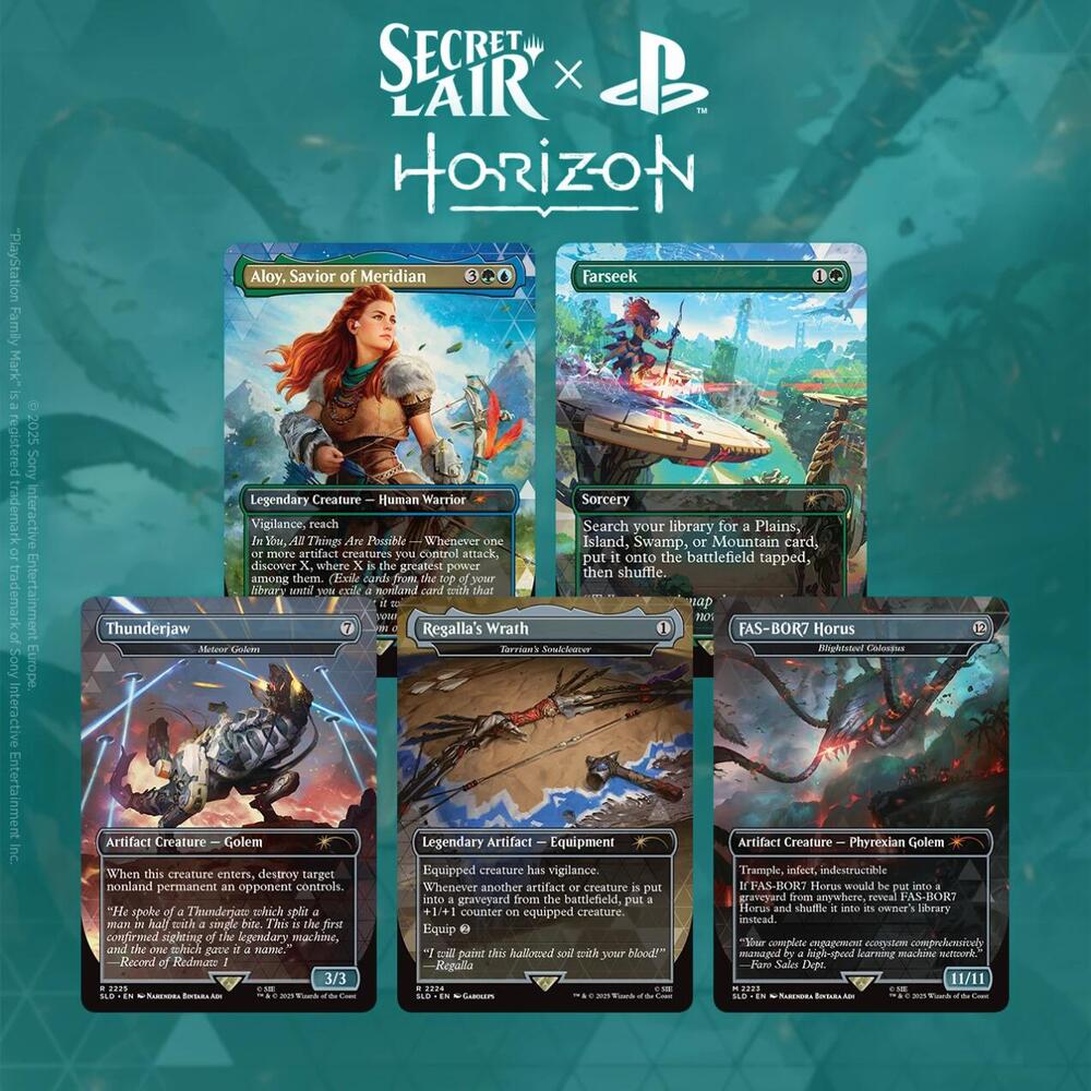 Secret Lair x Horizon Into the Forbidden West Non Foil Edition