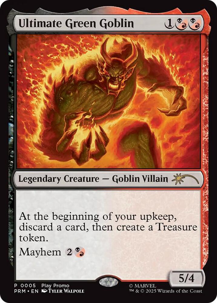 Ultimate Green Goblin (5) [Play Promos]