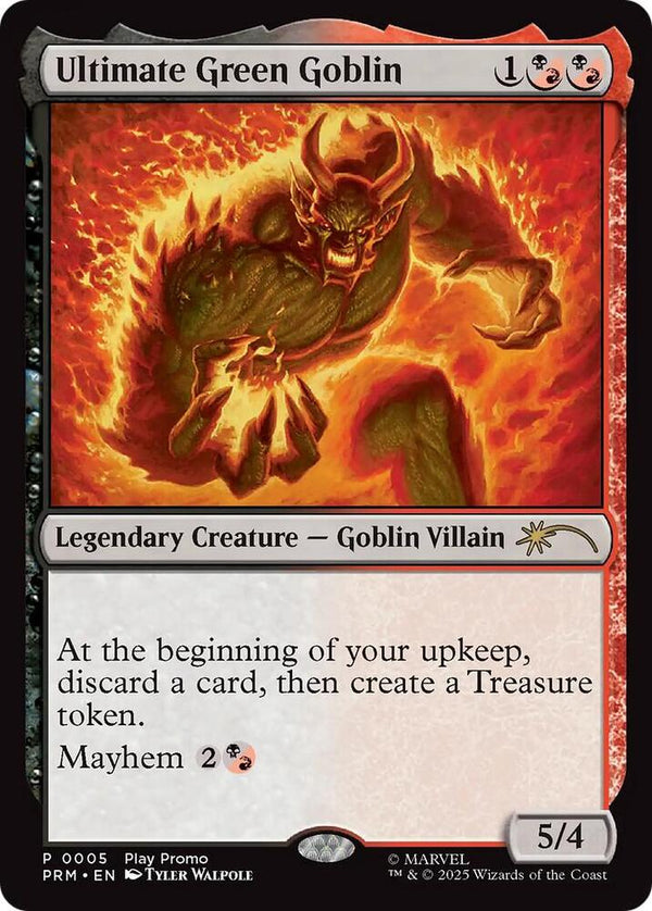 Ultimate Green Goblin (5) [Play Promos]