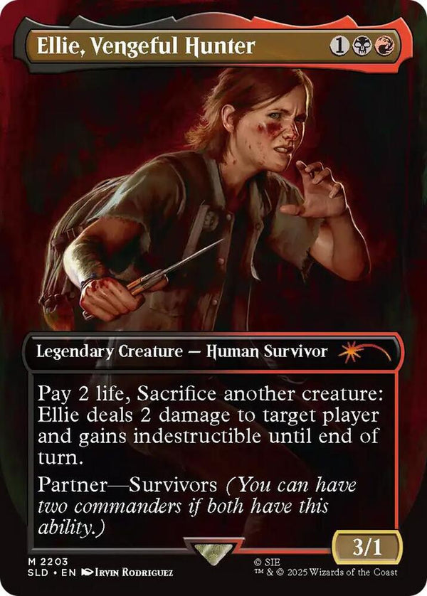 Ellie, Vengeful Hunter (2203) [Secret Lair Drop]