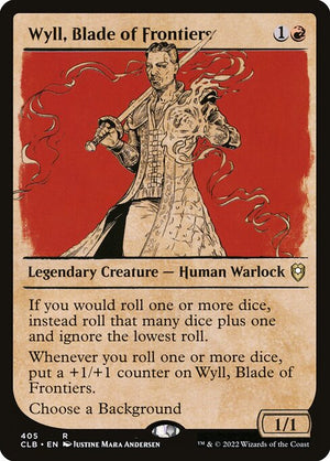 Wyll, Blade of Frontiers (405) [Commander Legends: Battle for Baldur's Gate] [Showcase]