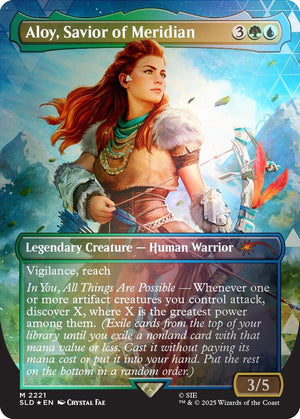 Aloy, Savior of Meridian (Rainbow Foil) (2221) [Secret Lair Drop]