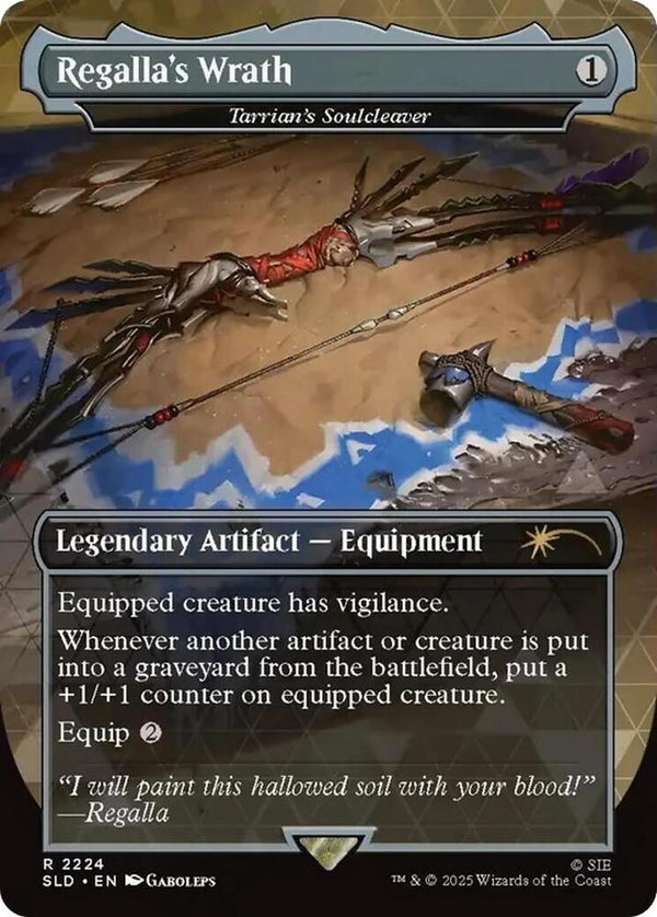 Regalla's Wrath - Tarrian's Soulcleaver (2224) [Secret Lair Drop]