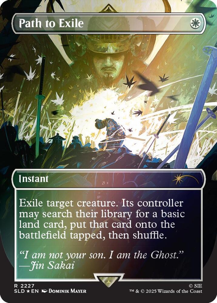 Path to Exile (2227) (Rainbow Foil) [Secret Lair Drop]