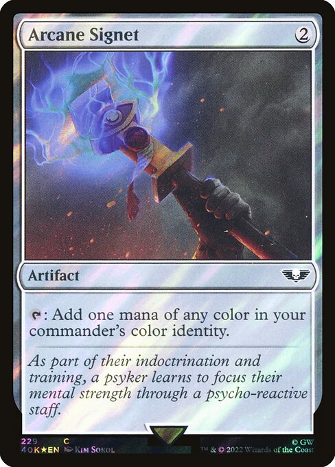 Arcane Signet (229★) [Warhammer 40,000 Commander]