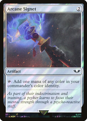 Arcane Signet (229★) [Warhammer 40,000 Commander]