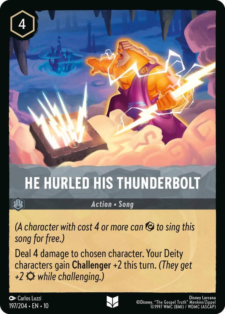 He Hurled His Thunderbolt (197/204) [Whispers in the Well]