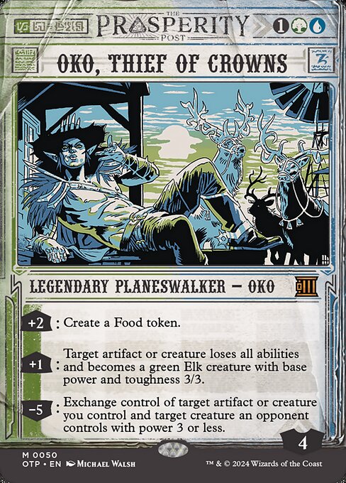 Oko, Thief of Crowns (50) [Breaking News]
