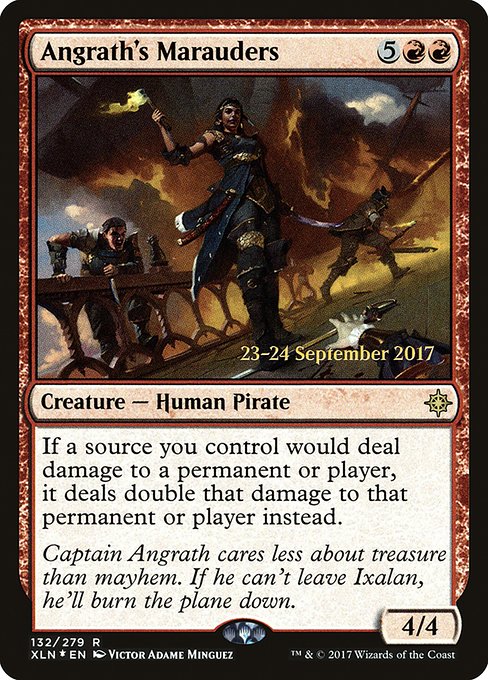 Angrath's Marauders (132s) [Ixalan Promos]