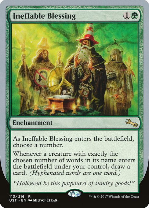 Ineffable Blessing (113f) [Unstable]