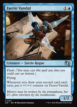 Faerie Vandal (311) [Foundations Jumpstart]