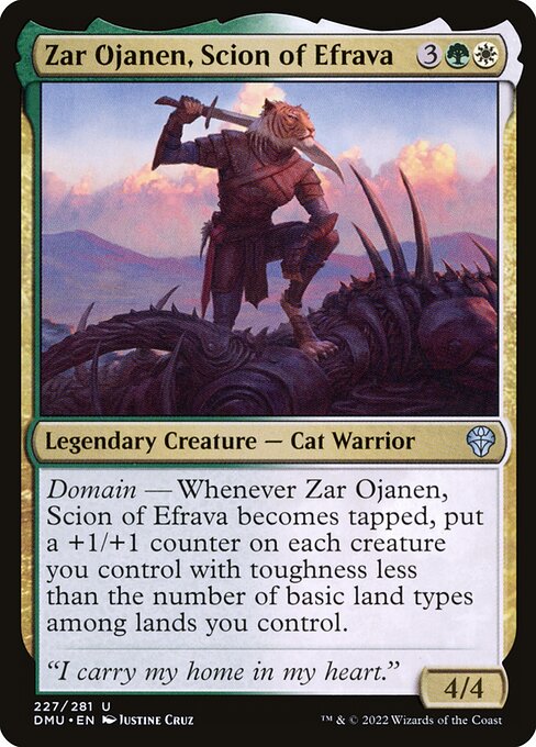 Zar Ojanen, Scion of Efrava (227) [Dominaria United]