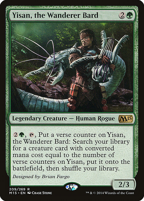 Yisan, the Wanderer Bard (209) [Magic 2015]