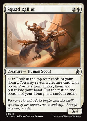 Squad Rallier (24) [Foundations]
